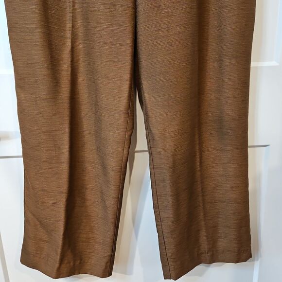 🌹Alfred Dunner Carmel Color Dress Pants sz 18 - Picture 8 of 10